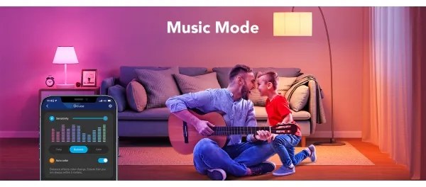 Govee - LED RGBWW Stmievateľná žiarovka Smart E27/12W/230V 2700-6500K Wi-Fi