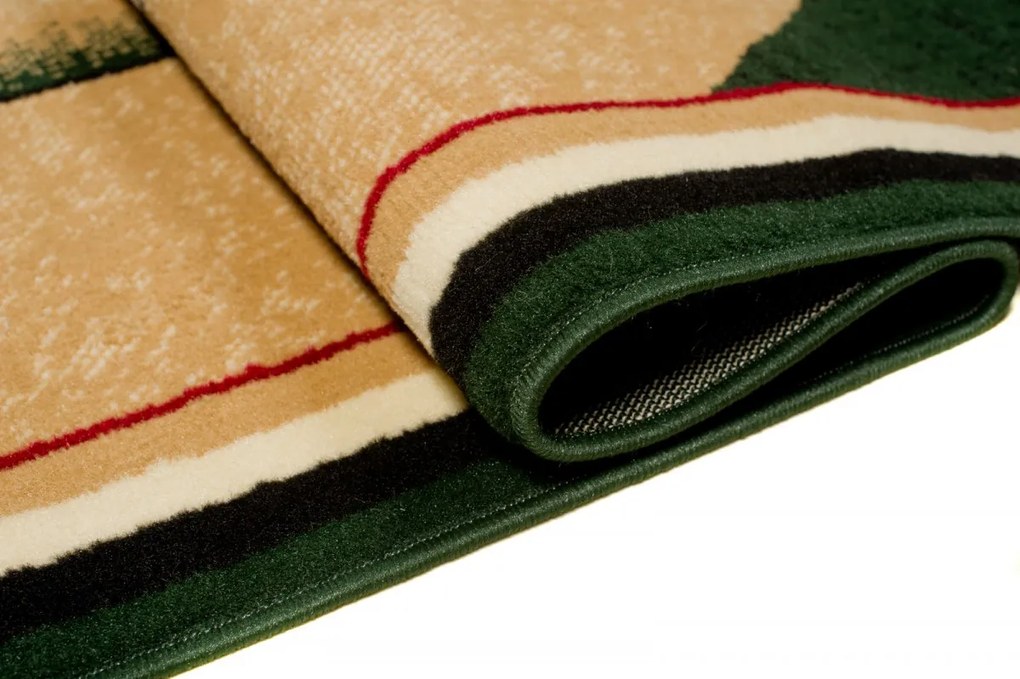 TA Koberec 1912B ZELENÝ ATLAS STR. Rozmer: 300x400 cm