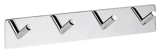 Vešiak 25,5x4,5 cm nerez/strieborný