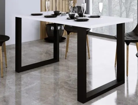 Jedálenský stôl Imperial 138x67 cm, biely%