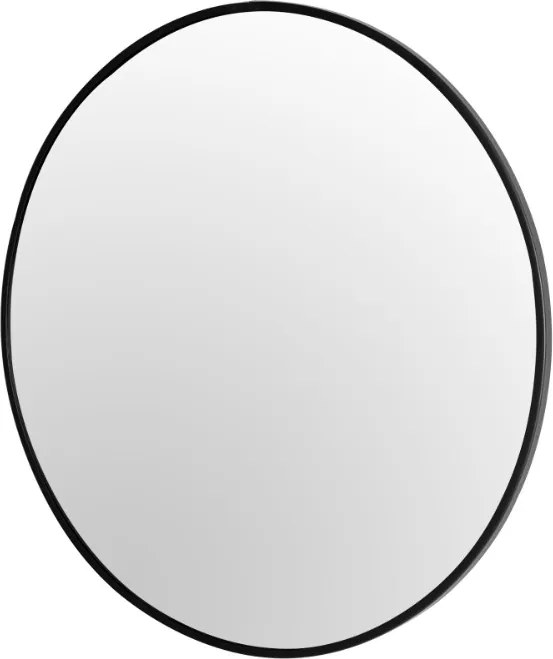 Tutumi Tutumi, okrúhle zrkadlo 70 cm, čierny rám, MR18-20700, čierna, HOM-09808