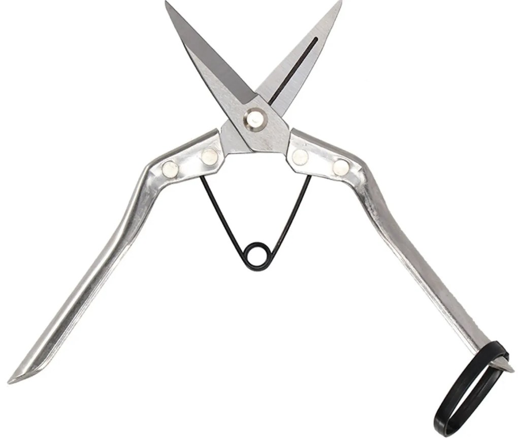 Záhradné nožnice Zak, strieborná