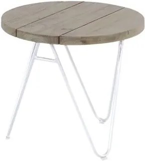 Záhradný stolík z teakového dreva Hartman Sophie Full Moon, ø 50 cm