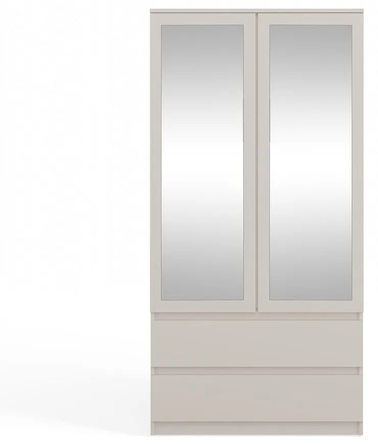 Šatní skříň MALWA II 90 cm kašmír