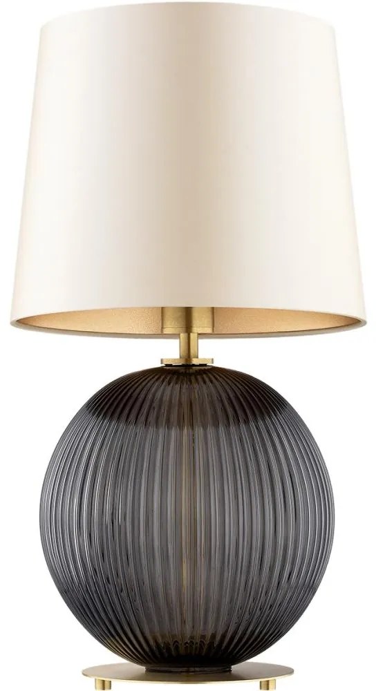 Argon 8538 - Stolná lampa HAMILTON 1xE27/15W/230V krémová/čierna