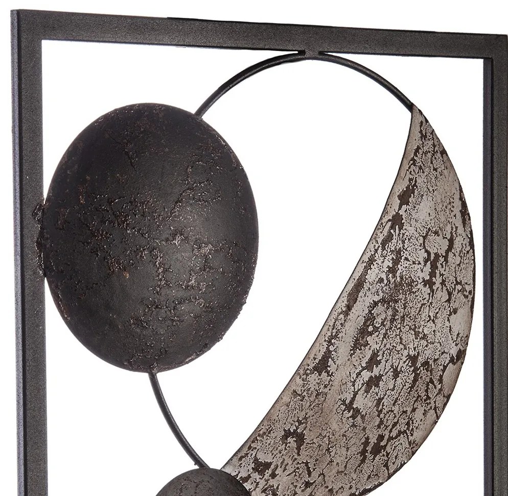 Kovová dekorácia na stenu Ethnic 25x61 cm