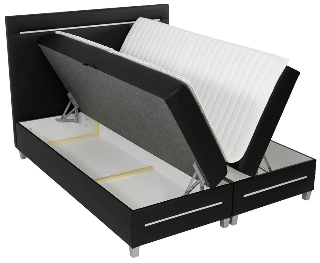 Moderný boxspring Torro 180x200, hnedá Fresh