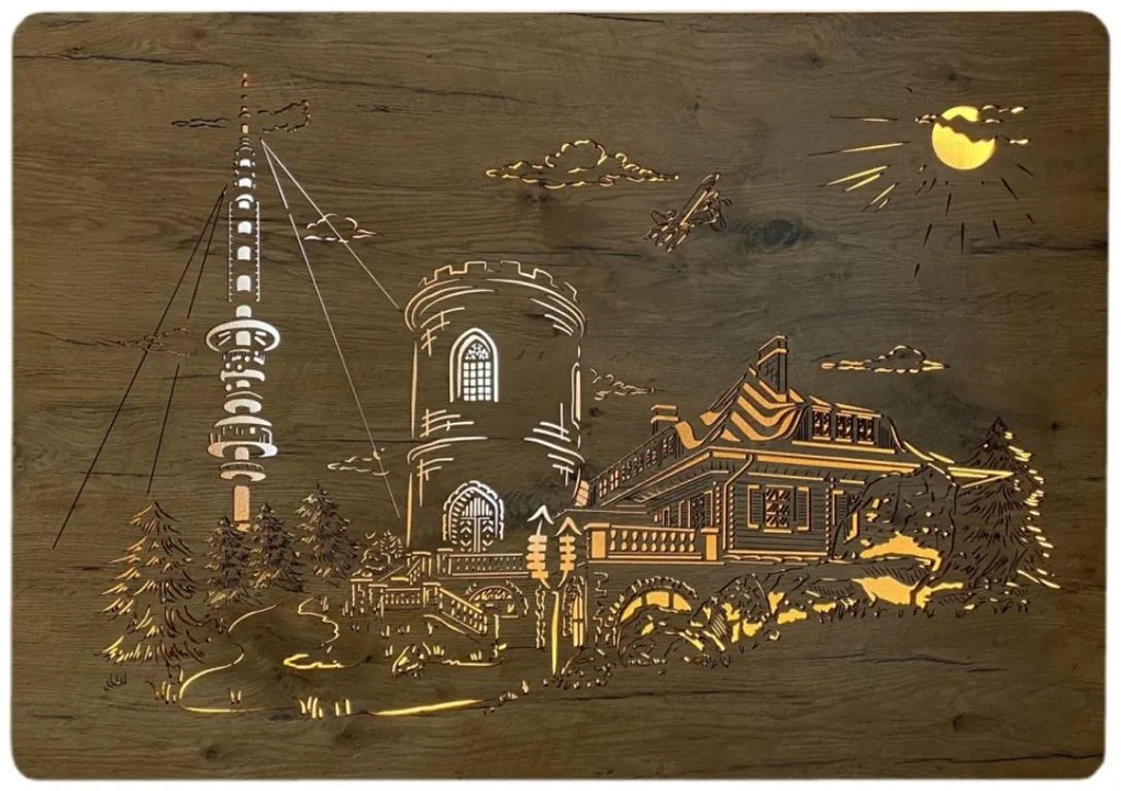 Svietiaci obraz krajinky