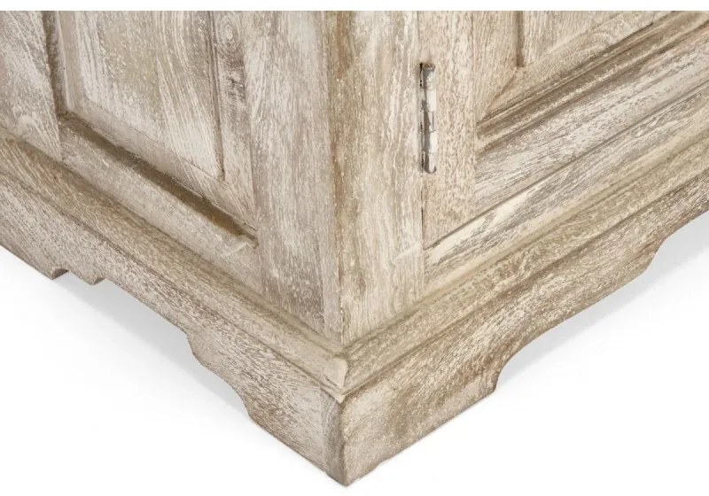 furniture-nabytek.cz - Masívna spodná drezu skriňa Patina Mango, lakovaná, prírodná – 73×33×61 cm