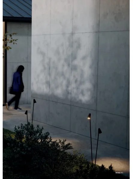 Redo 90712 - LED vonkajšia lampa NIVALIS 2xLED/6,9W/230V 110 cm IP65 hnedá