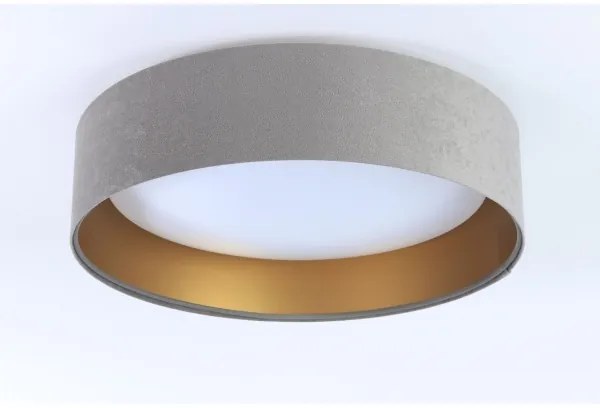 LED Stropné svietidlo GALAXY 1xLED/24W/230V šedá/zlatá