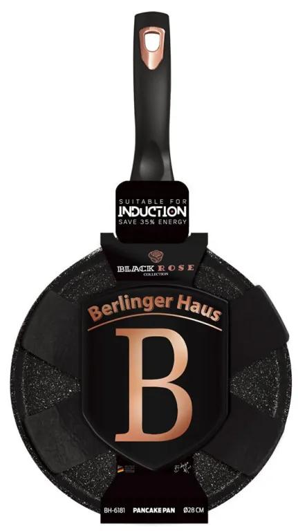BERLINGER HAUS - Panvica na palacinky 28cm BLACK ROSE