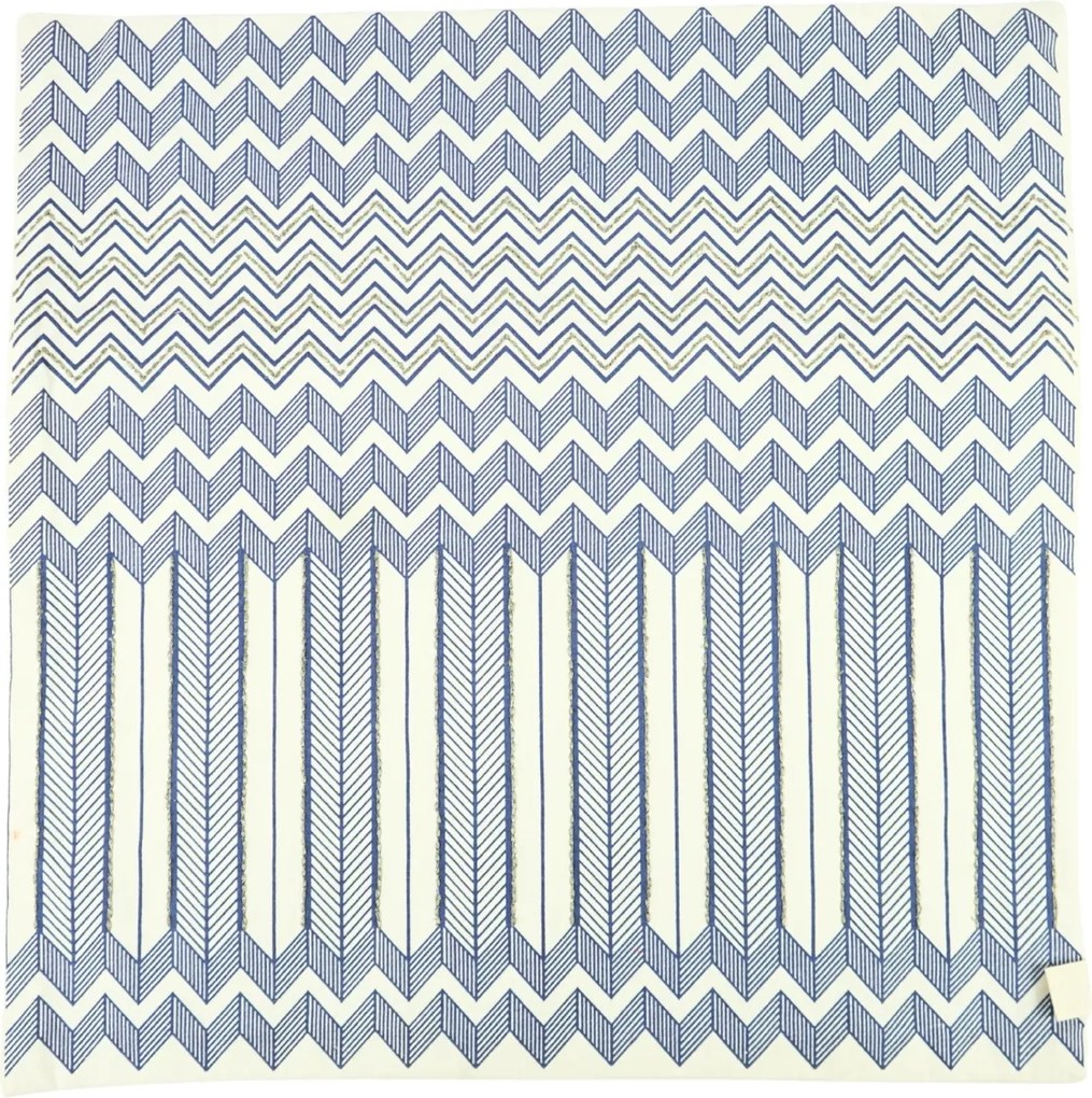 Obliečka na vankúš GRAPHIC 45x45 cm, modrá