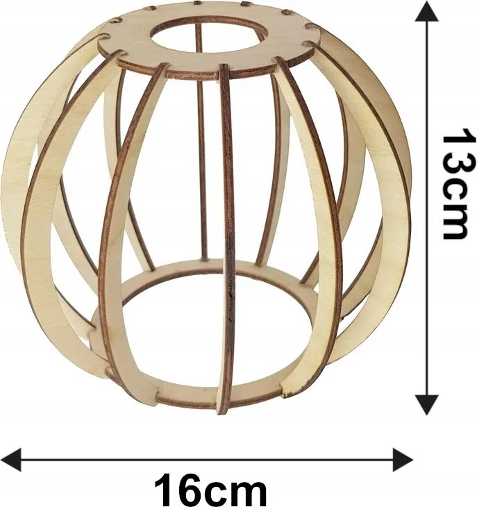 MALÁ ZÁVESNÁ LAMPA LOFT S GUĽOVÝM OBALOM