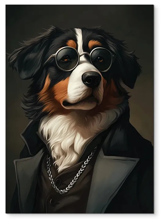 drevko | Moderný obraz Bernský elegán