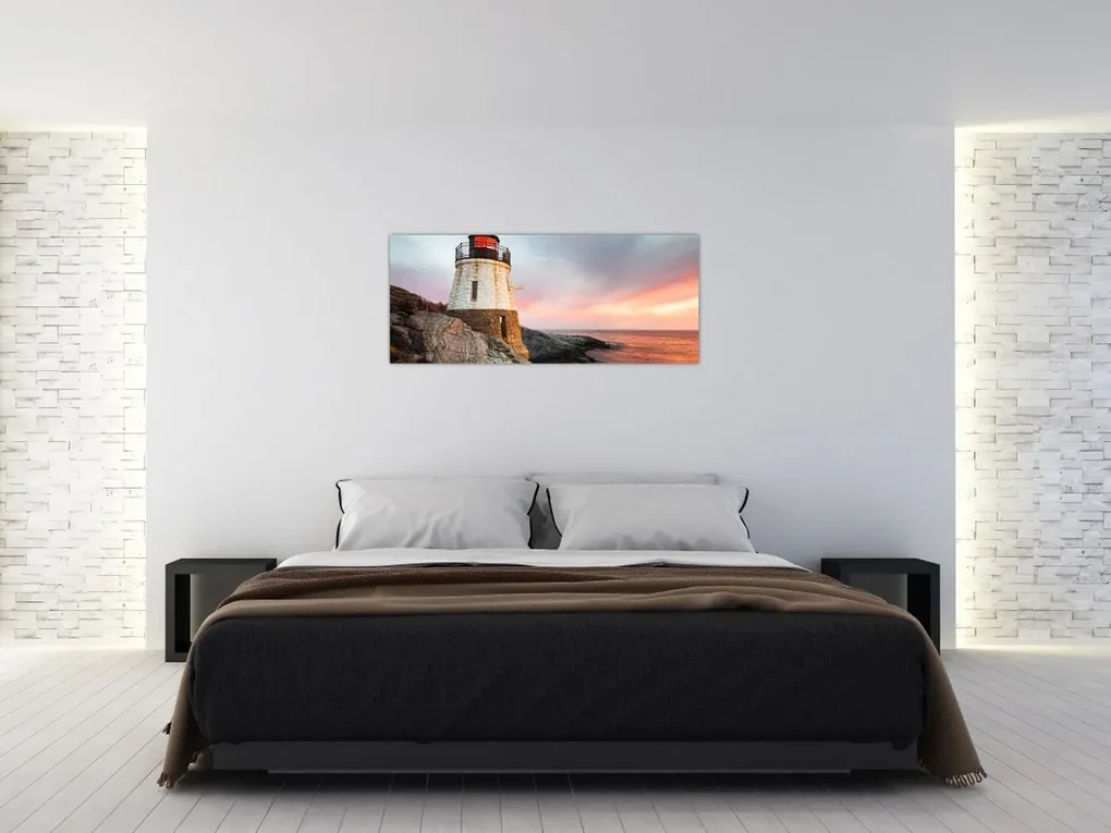 Obraz - Maják Castle Hill (120x50 cm)