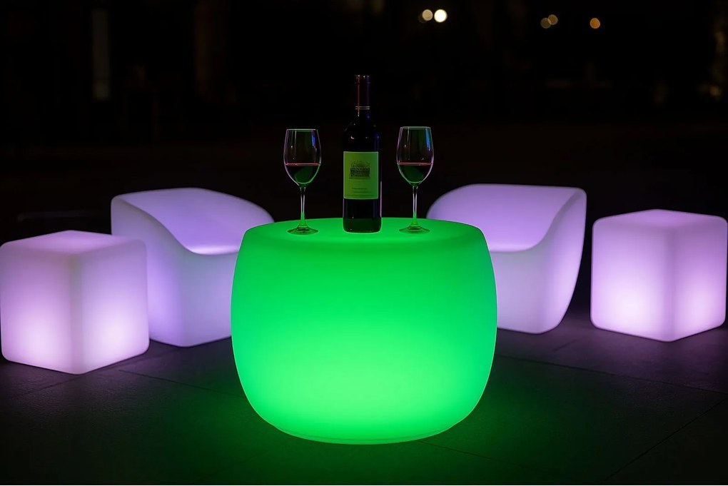 Svietiaca LED guľa 50 cm