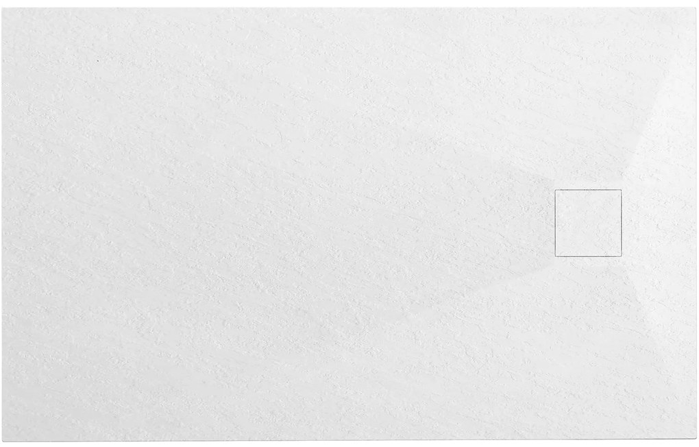 Rea Magnum, sprchová vanička 100x80x2,5 cm, biela, REA-K3906