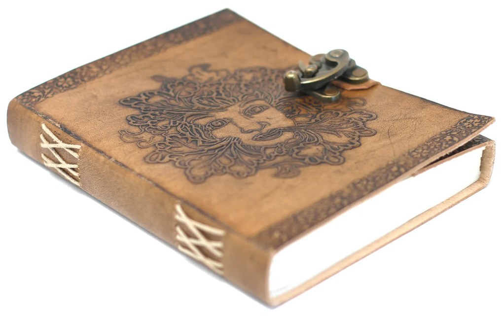 Kožený zápisník - Greenman