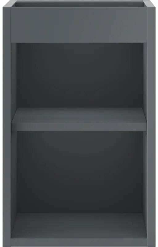 Mexen Box-A, závesná skrinka 30 cm, grafitová matná, 91AX1-0300-470-1-66