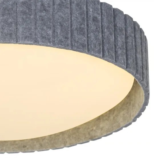 Nordlux - Stropné svietidlo CORATO 3xE14/15W/230V pr. 42 cm sivé