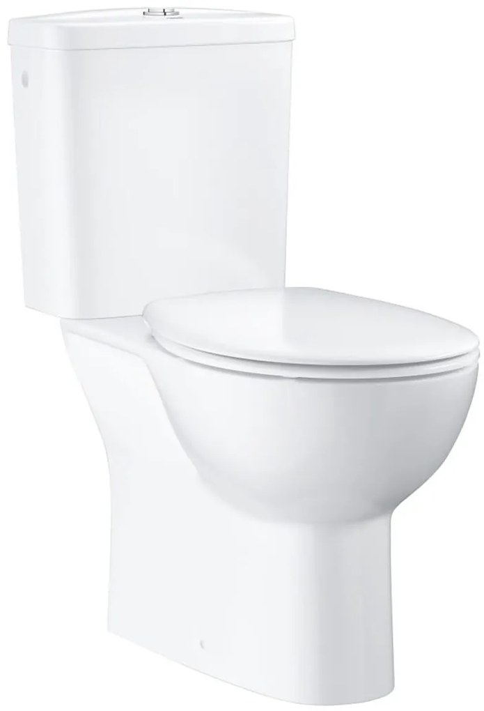 Wc kombi komplet Grohe Bau Ceramic alpská biela spodný odpad 39346000