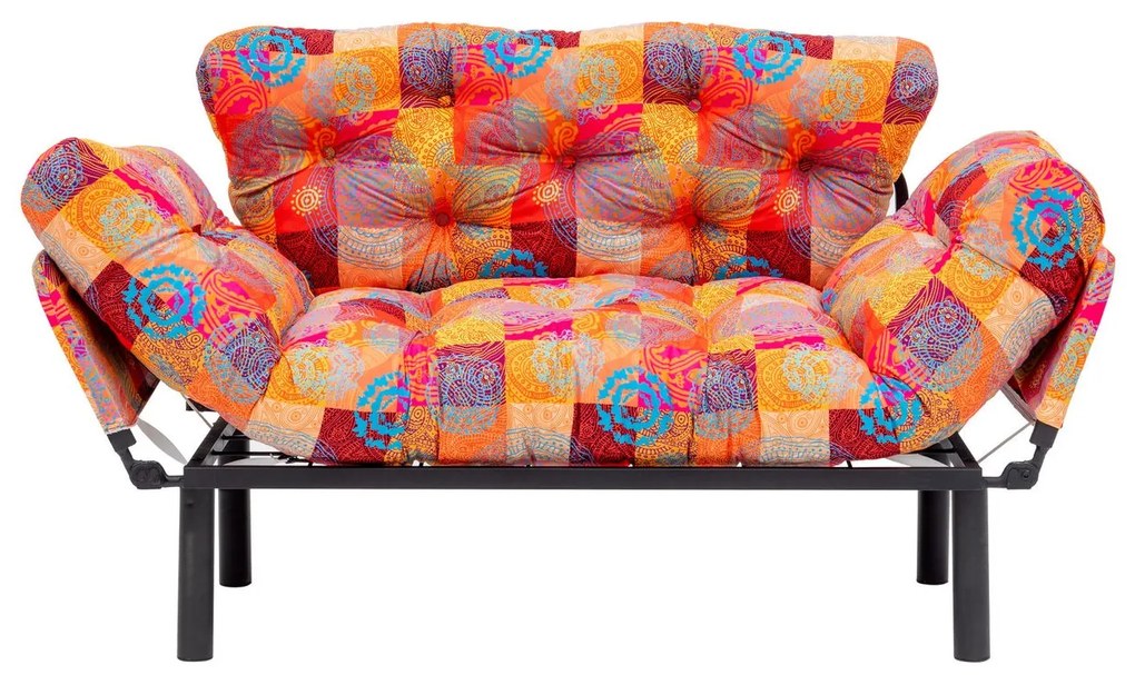 Dvojmiestna rozkladacia pohovka Nitta 155 cm viacfarebná