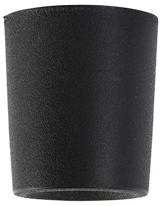 Moderné stropné bodové svetlo čierne vrátane LED IP55 - Livia