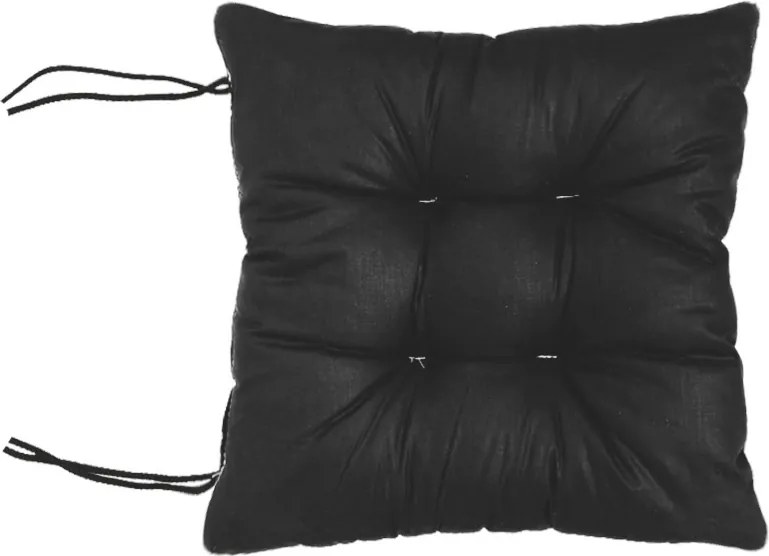 XPOSE® Sedák na stoličku REST - čierny 40x40 cm