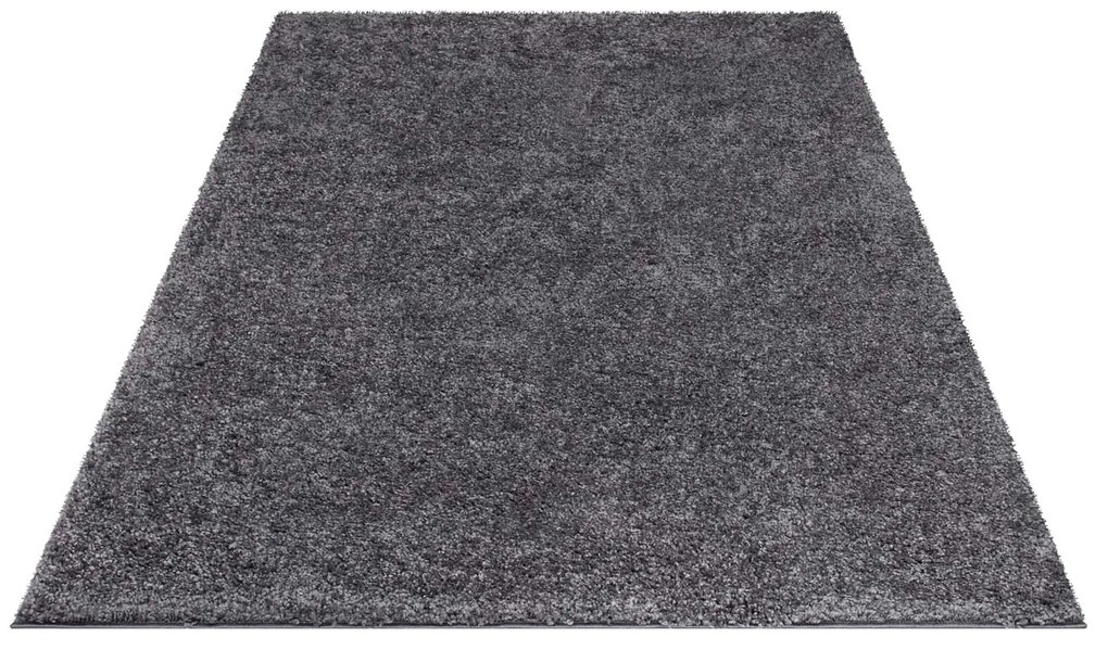Dekorstudio Shaggy koberec CITY 500 tmavo sivý Rozmer koberca: 150x150cm