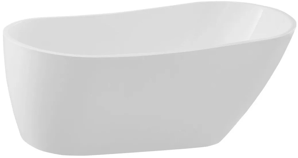 Aqualine Aqualine, TISA voľne stojaca vaňa 170x80 cm, biela, E1780