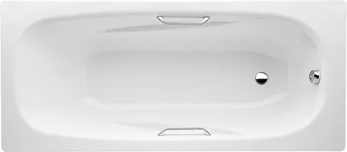 Jika Trento obdĺžniková vaňa 170x75 cm smaltovaná oceľ ľavá aj pravá SIKOVJAL170