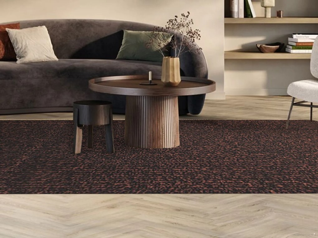 Kusový koberec Ottova Brown, 160x220, hnedá, obývacia izba, Berfin Dywany