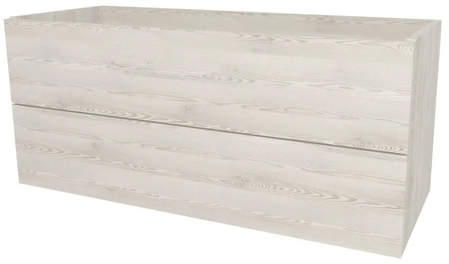 Mereo, Mereo Aira, kúpeľňová skrinka 121 cm, Multidecor, White Loft Pine, MER-CN793SWLP1