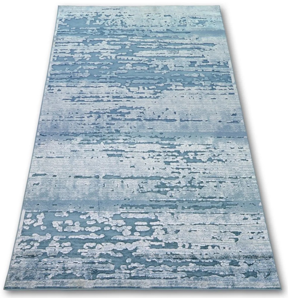 Kusový koberec ACRYLOVY YAZZ 3520 svetlo modrý / modrý