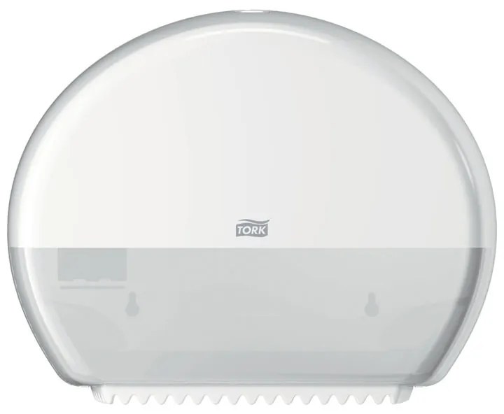 Tork zásobník na toaletný papier - T2 Mini Jumbo rolka, biela / sivá