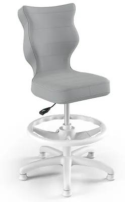 Detská stolička PETIT 3 | biela podnož Velvet 3