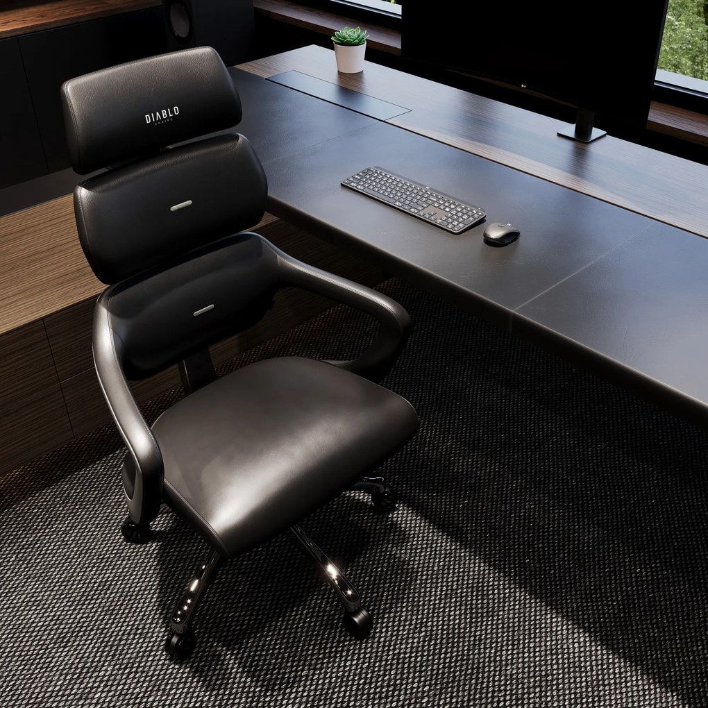 Kancelárske kreslo Diablo V-Modular, Carbon Black