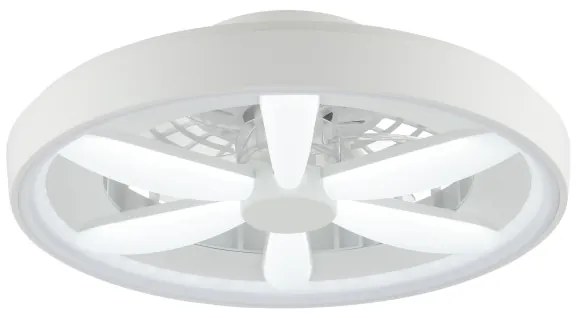 Brilliant - LED RGBW Stropný ventilátor so svetlom GAIANO LED/48W/230V biela + DO