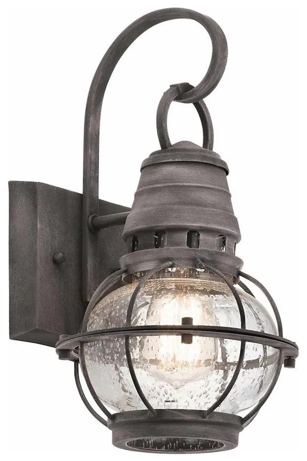 Kichler KL-BRIDGEPOINT-S -Vonkajšie svietidlo BRIDGEPOINT 1xE27/60W/230V IP44