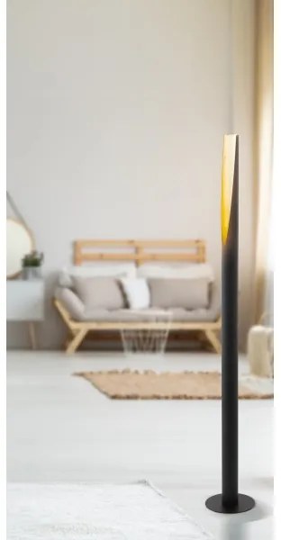 Eglo 97584 - LED Stojacia lampa BARBOTTO 1xGU10/4,5W/230V čierna