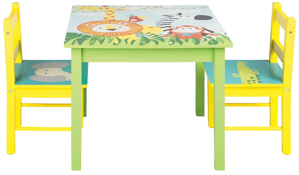 LIVARNO home Detský stôl s 2 stoličkami (100337531)
