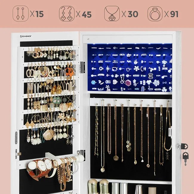 Závesná šperkovnica JJC99WT