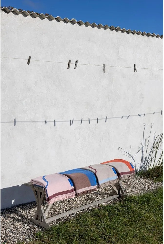 Béžová deka 130x175 cm Studio – Mette Ditmer Denmark