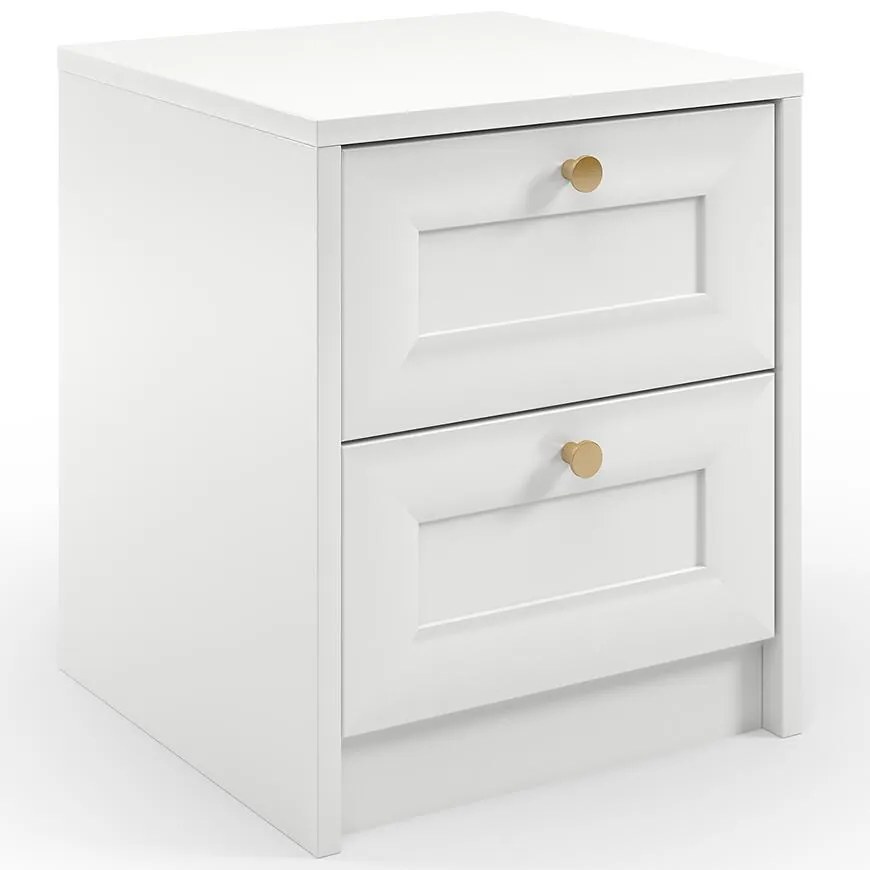 Nočný stolík Rel Sn Biela