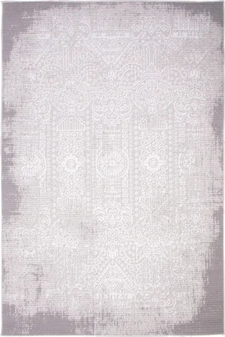 Koberec BUTIK 370 krémový / sivý