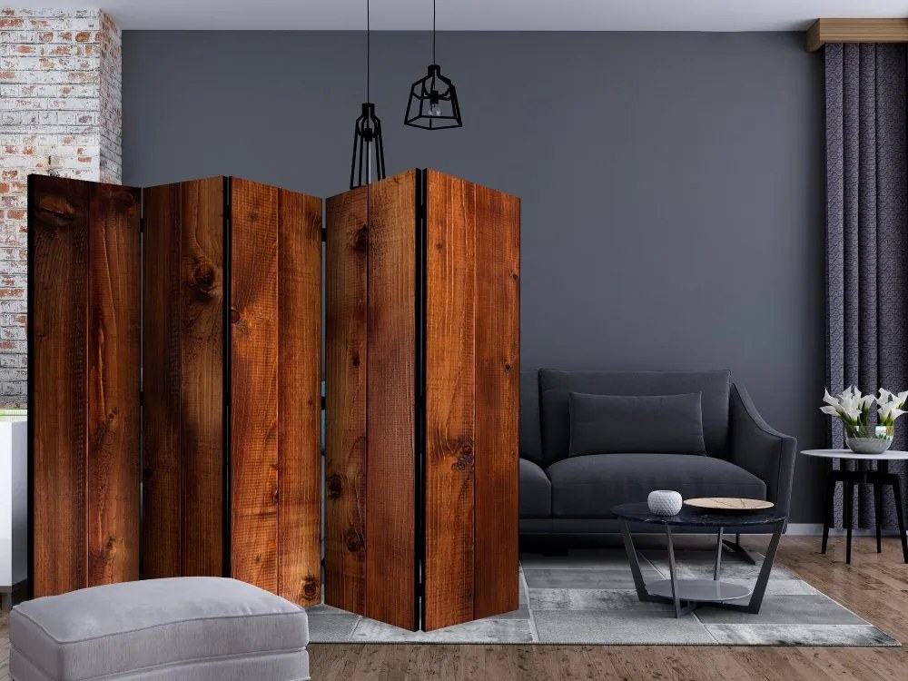 Artgeist Paraván - Pine Board [Room Dividers]