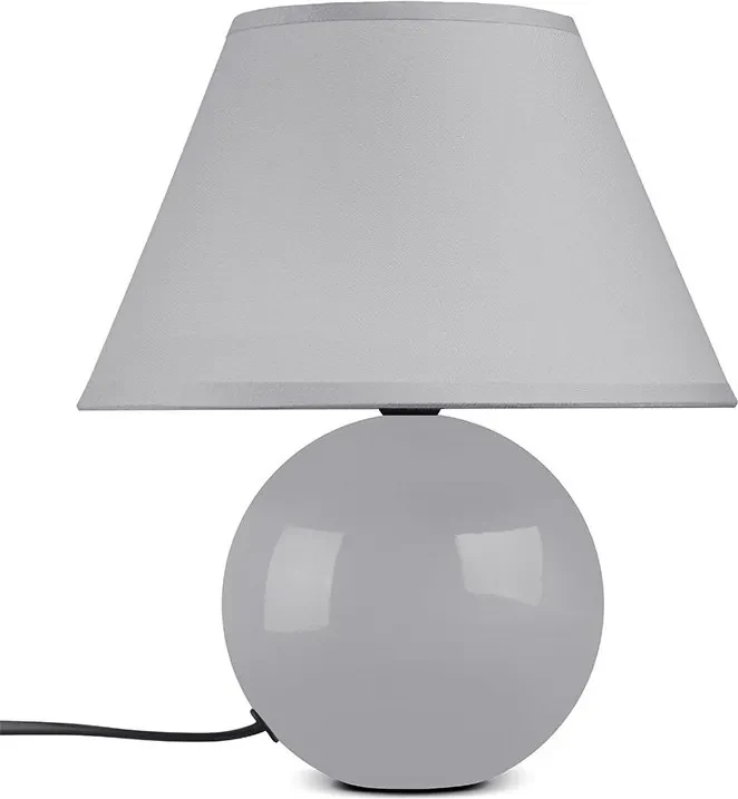 Stolová lampa HULAR sivá