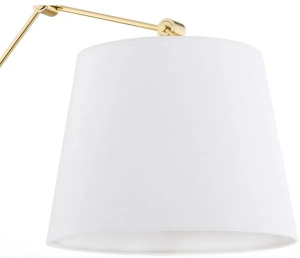 Argon 4897 - Nástenná lampa ZAKYNTOS PLUS 1xE27/15W/230V biela/zlatá