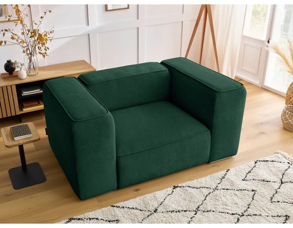 Tmavozelené kreslo Zephyr – Bobochic Paris